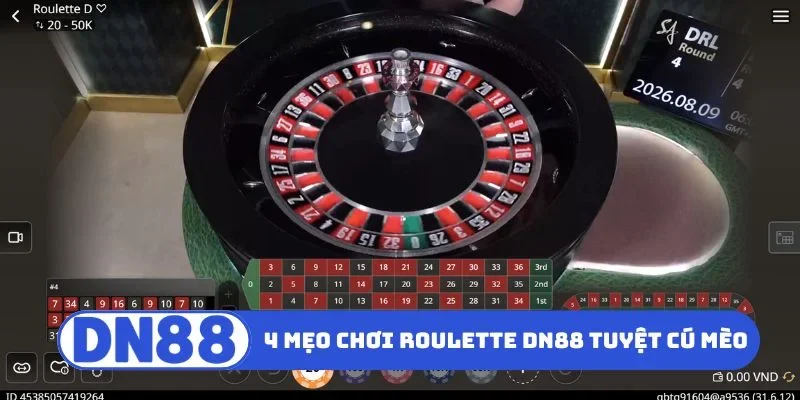 4 mẹo chơi Roulette DN88 tuyệt cú mèo