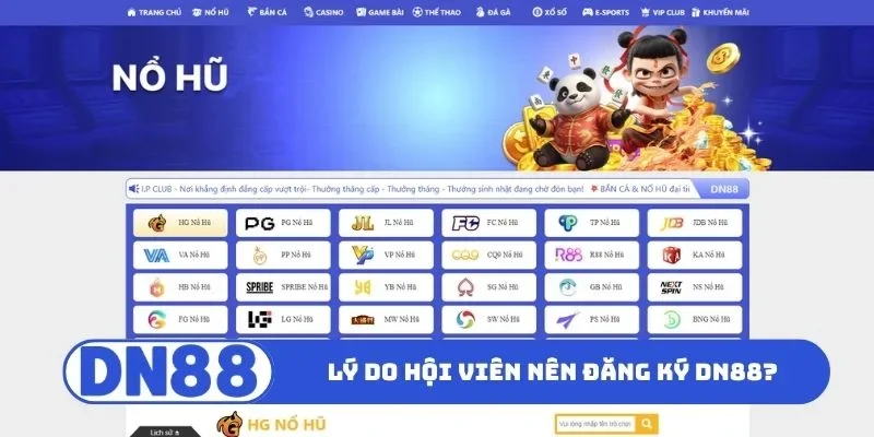 Lý do hội viên nên đăng ký DN88?